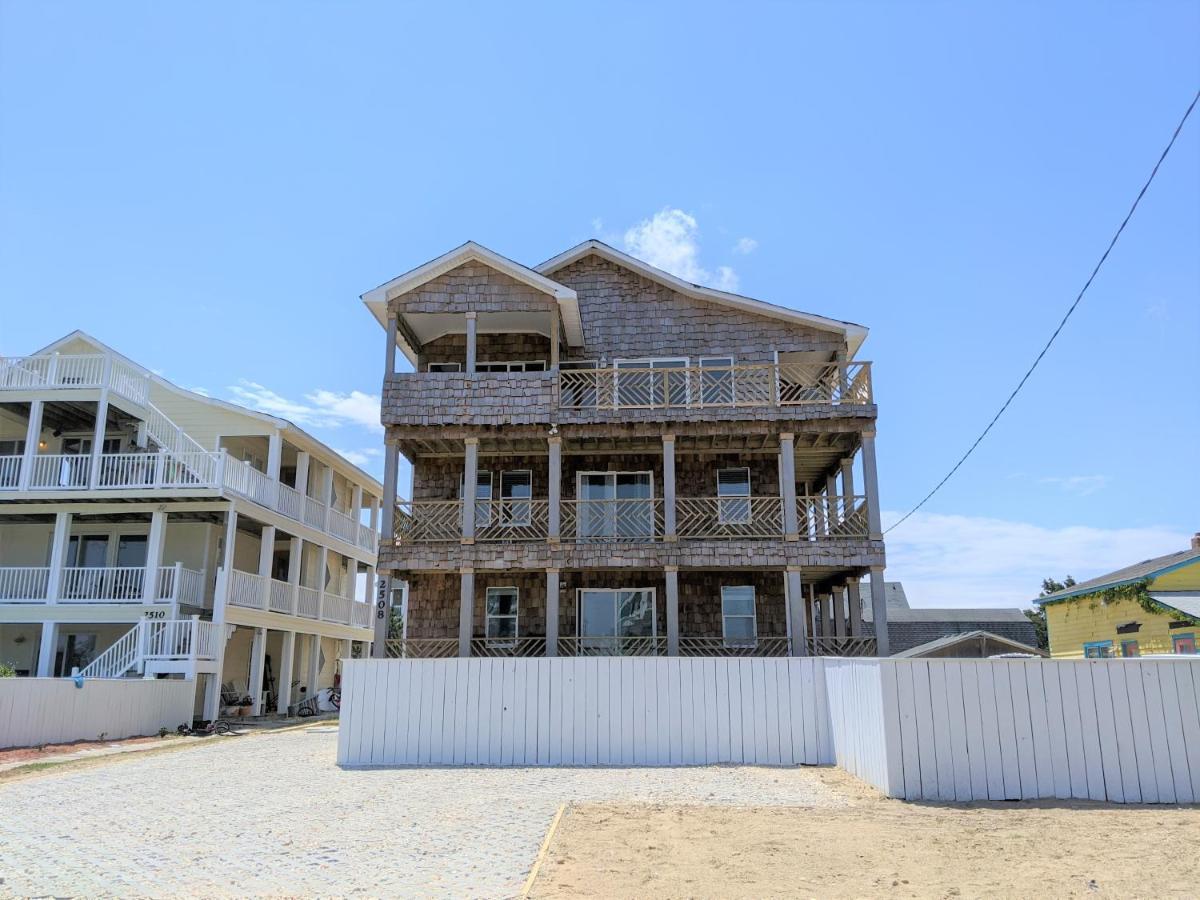 2508 Beach Rd, Semi-Oceanfront, Pool/Hot Tub Nags Head Exterior photo